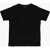 Balmain Short Sleeved T-Shirt With Velvet Logo Black