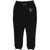 Balmain Brushed Cotton Joggers With Logo Print Black