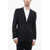 CORNELIANI Cc Collection Virgin Wool 3-Button Blazer With Flap Pockets Midnight Blue