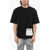 DSQUARED2 Cotton Card Loose Fit T-Shirt Black