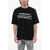 DSQUARED2 Skater Fit T-Shirt With Contrasting Print Black