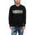 DSQUARED2 Alpaca-Blended Pullover With Contrasting Logo Black