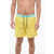 John Richmond Bicolor Boxer Swimsuit Yellow