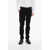 CORNELIANI Id Hopsack Cotton Chinos Pants With Belt Loops Black