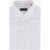 CORNELIANI Short-Sleeved Cotton Shirt With Bayadere Pattern White