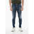 DSQUARED2 Super Twinky Fit Denims With Flap Back Pockets 14Cm Blue