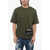 DSQUARED2 Loose-Fit T-Shirt With Logo Print Green