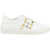 Valentino Garavani Rockstud Sneakers BIANCO/ANTIQUE SILVER-ANTIQUE BRASS/BIA