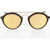 Philipp Plein Aviator Detailed Mirrored Sunglasses Brown