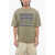 DSQUARED2 Cotton Blend Once Upon A Time Loose Fit T-Shirt Military Green