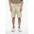 DSQUARED2 Stamps 64 T. Cargo Pants With Paint Motif Beige