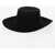 Balmain Wool Felt Hat With Ton-Sur-Ton Band Black