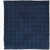 CORNELIANI Cc Collection Polka Dot Patterned Wool Pocket Square Blue