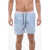 John Richmond Bicolor Boxer Swimsuit Light Blue