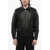 John Richmond Leather Muzan Bomber Jacket With Stud Details Black