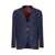 Brunello Cucinelli Brunello Cucinelli Prince Of Wales Deconstructed Blazer BLUE