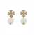 Tory Burch Tory Burch Pendant Earrings With Logo GOLD