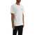 Golden Goose White Cotton Men's T-Shirt With Large Black Star WHITE/BLACK