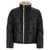 Saint Laurent Saint Laurent Faux Shearling Lining Down Jacket Black