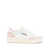 AUTRY Autry Medalist Low Wom Goat/Suede Shoes WHT/POWDER