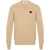 Comme des Garçons Comme Des Garçons Play Sweater Black Emblem Knit Clothing 3 LIGHT CAMEL