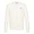 Comme des Garçons Comme Des Garçons Play V-Neck Cardigan White Emblem Knit Clothing 3 NATURAL