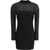 Balmain Knit Mini Dress NOIR/ARGET