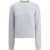 Fendi Silk Sweater POWDER BLUE+OFF WHIT