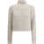 Fendi Turtleneck Sweater CLAY+OFF WHITE