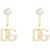 Dolce & Gabbana Logo Dangling Earrings ORO