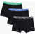 Nike Set 3 Pairs Of Stretch Cotton Boxers With Logoed Elastic Ban Black