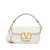 Valentino Garavani Valentino Garavani Alltime Leather Shoulder Bag WHITE