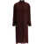 Alexander McQueen Chemisier Dress BURGUNDY