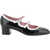 CAREL PARIS Kina Pumps NOIR/BLANC