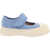 Marni Denim Mary Jane Sneakers LIGHT BLUE