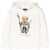 Ralph Lauren Bear Hooded Pullover WHITE