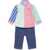 Ralph Lauren Lsfnshtptset-Setspantset MULTICOLOUR