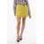 Dior Silk-Blended Shorts With Wrap Fastening Yellow