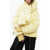 Jil Sander Quilted Down Jacket With Padded Scarf Yellow