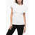 Jil Sander Flared Top With Puffed Sleeves White