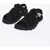 Jil Sander Carrion Sole Uberto Nabuk Sandals Black