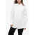 Jil Sander Cotton Asymmetric Shirt With Hidden Placket White