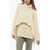 Jil Sander Wool Sleeveless Sweater With Removable Wrap White