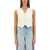 Stella McCartney Wool Tailoring Short Vest IVORY