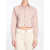 Burberry Cropped Check Shirt BEIGE