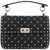 Valentino Garavani Rockstud Spike Leather Shoulder Bag NERO