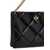 Tory Burch 'Kira' Black Shoulder Bag With Logo Plaque And Double T Motif In Leather Woman Black