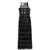 OSEREE Oséree Sequins Stripe Long Dress Clothing Black