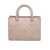 Tory Burch Tory burch tote bag in monogram leather color clay N/A