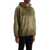 DSQUARED2 Olive Green Cotton Hoodie With Original Print FIR GREEN